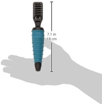 Master Grooming Tools Ergonomic DeMatting Tools — Reversible DeMatting Tools for Grooming Dogs - 6-Blade Style Black