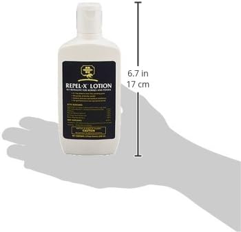 Farnam Repel-X Lotion Fly Repellent for Horses and Ponies lotion 8 ounce (Pack of 2)