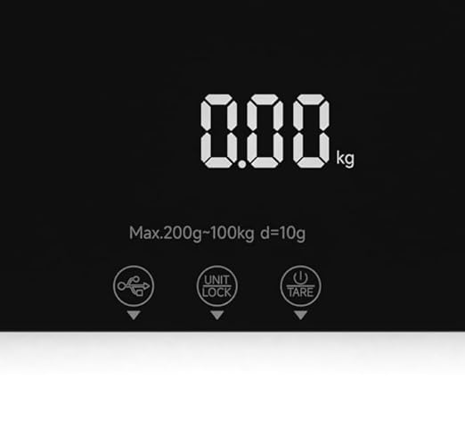 SIKE Digital Pet Scale for Small-Medium Dogs/Large Cat, kg/lb/St:lb, Max 220 lbs, Precision 10g, for Animals up to 60 cm Back Length;Note: Not Suitable for Medium to Large Dogs