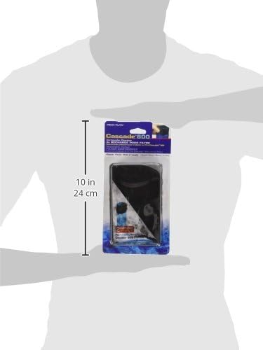 Penn-Plax Cascade 600 Fully Submersible Internal Filter + Replacement Carbon Cartridges for Aquariums