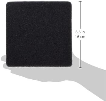 API FILSTAR XP FILTRATION FOAM 30 PPI Aquarium Canister Filter Filtration Pads 2-Count,Blacks & Grays