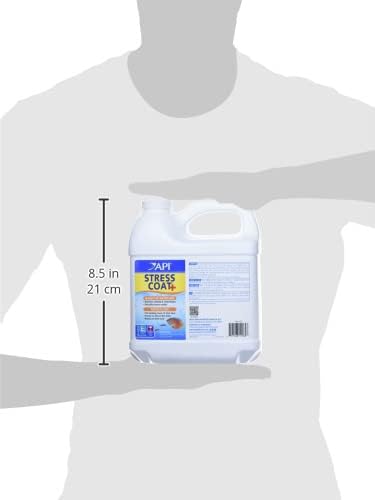 API STRESS COAT Aquarium Water Conditioner 64-Ounce Bottle