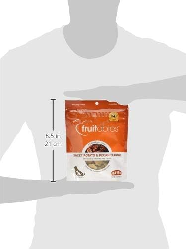 Fruitables Dog Treats Sweet Potato & Pecan Flavor, 7 oz (Pack of 2)