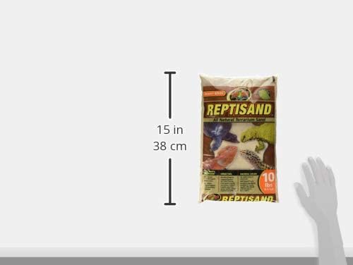 Zoo Med ReptiSand®, 10 Pounds, Desert White (Pack of 2)