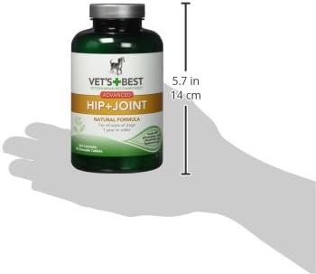 Vet's Best Advanced Hip & Joint Dog Supplements, 90 Chewable Tablets