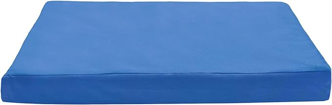 Dog Bed Cover 20Lx15Wx3H Inch.Waterproof Heavy Duty Durable Oxford Dog Bed Replacement Covers with Zipper.Washable Removable Pet Bed Mattress Protector Cover.Blue,Cover Only.