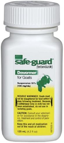 Safe-guard (Fenbendazole) Dewormer Liquid 125ml