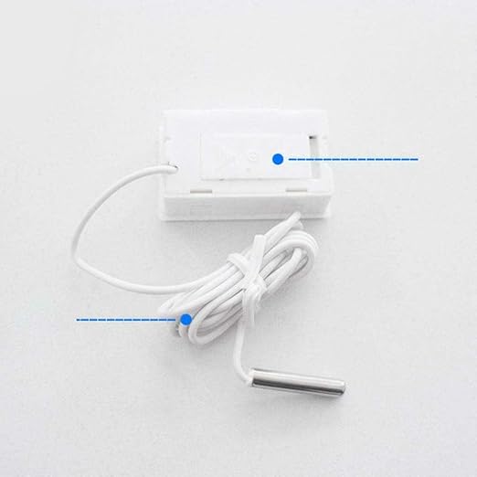 MACHSWON Portable Aquarium Fishes Thermometer Water Tank Temperature Gauge LCD Digital New Aquarium Temperature Gauge Digital Thermometer for Fish Tank Water Atom Aquarium