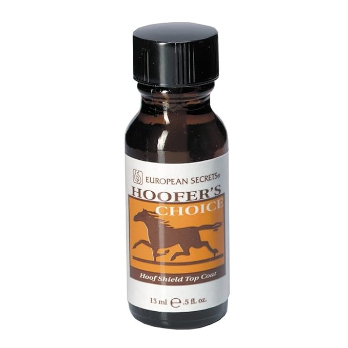 European Secrets Hoofer's Choice Hoof Shield Top Coat 6 Piece Tray, 0.5 Fluid Ounce