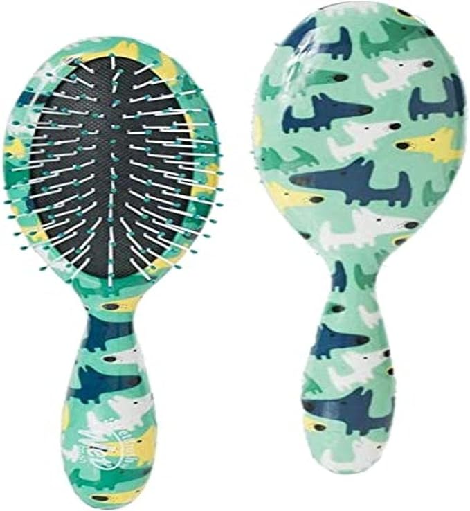 Wet Brush Pet Brush Small Breed Detangler, Dog Camo - IntelliFlex Bristles Glide Through Tangles with Ease - Shiny & Clean Coats