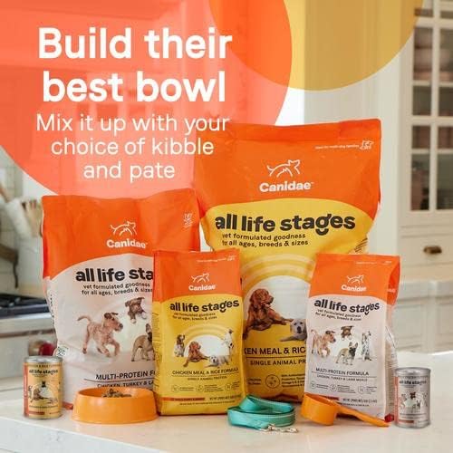 Canidae All Life Stages Premium Dry Dog Food for Less Active Dogs, All Ages, Chicken, Turkey & Lamb Meals, 27 lbs.
