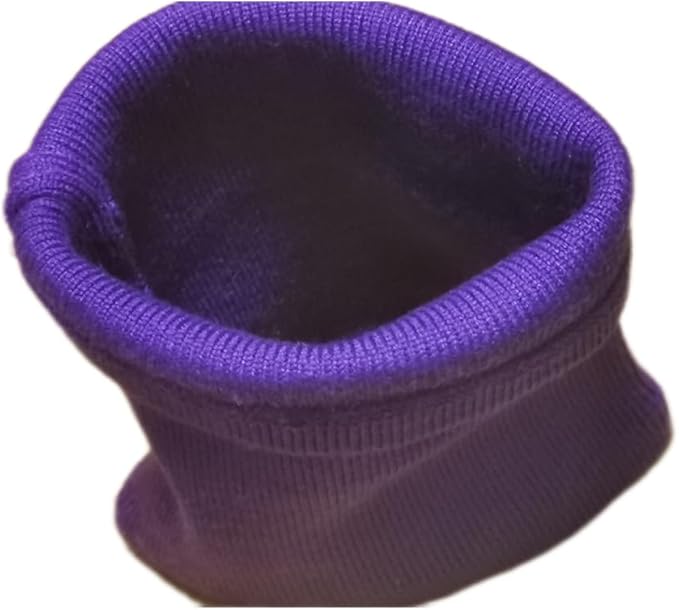 Dog Ear Covers for Grooming Neck Protector Dog Ear Wrap Snood Pet Noise Cancelling Headphones for Dogs Purple M