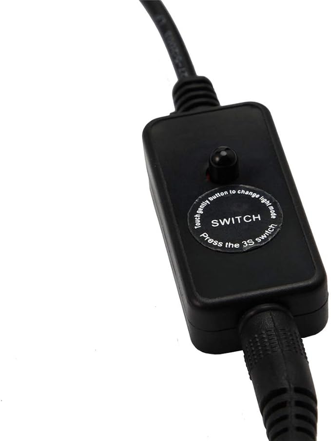 MQ 16 in Submersible LED Aquarium Light, 2.5W Color Changing Fish Tank Light with Remote Control, IP68 Crystal Glass 18 LEDs Lights Bar, for Fish Tank 20-25 inch