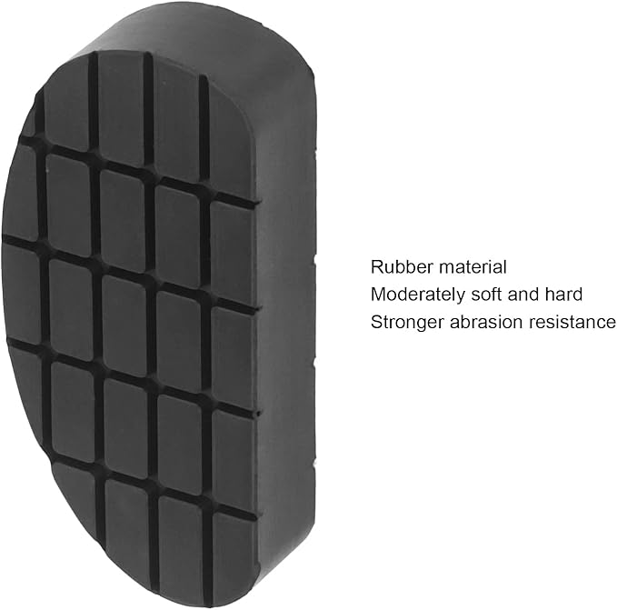 2Pcs Soft Rubber Cow Hoof Pads Wearproof Protection Cow Trimming Cushion for Pasture