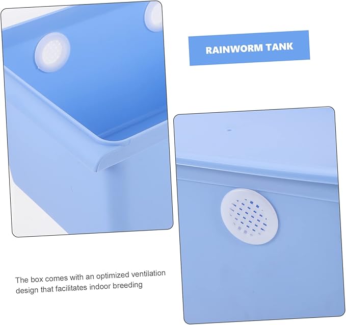 GANAZONO Plastic Container Plastic Containers Terrarium Box Breeding Box Plastic Household Frog Reptile Hide Plastic Spiders