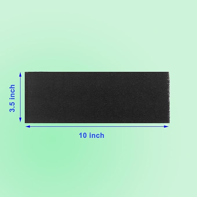 4 Pack Activated Charcoal Filters for LR 3 Charcoal Filter Replacment Charcoal Filters Mat