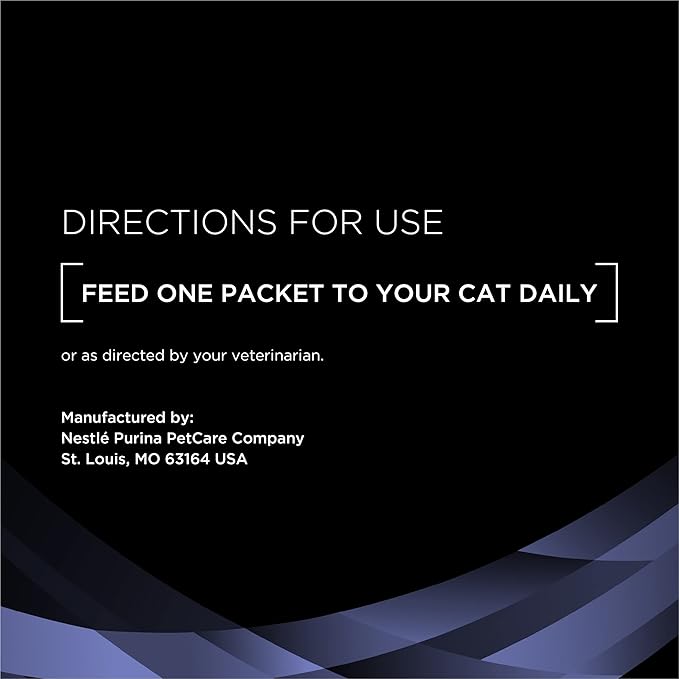 Purina FortiFlora Cat Probiotic Powder Supplement, Pro Plan Veterinary Supplements Probiotic Cat Supplement – 30 ct. box