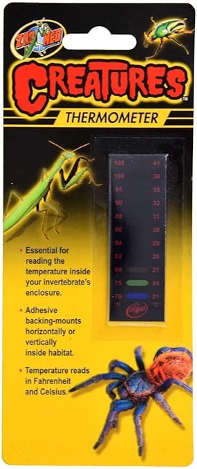 Zoo Med Creatures Thermometer 1 Count - Pack of 3