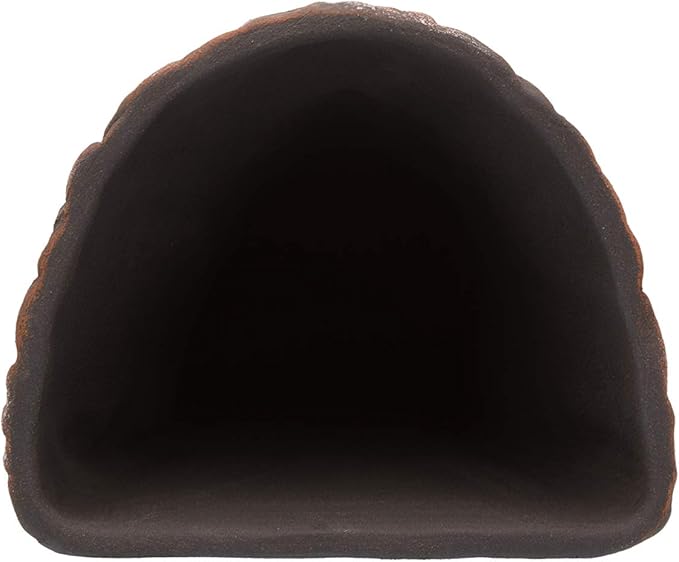 Plecoceramics Pleco Cave Cone Breeding Ceramic Decorations Fish Tank Aquarium (Brown)