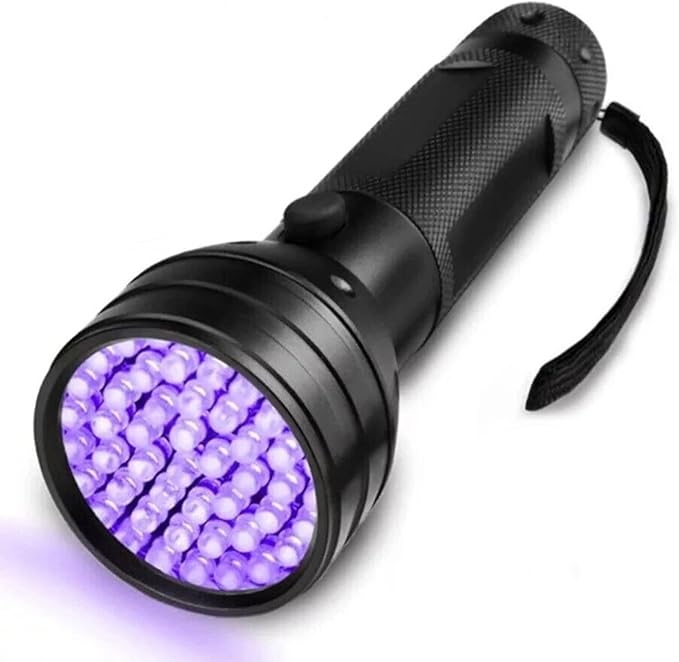 UV Flashlight Black Light 51 LED 395 nm Ultraviolet Handheld Blacklight for Pet Urine Detection,Dry Stains,Bed Bug,Scorpion,Dog/Cat Urine Light Detector
