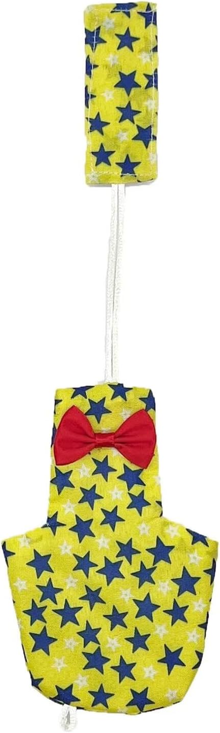 3 PCS Star Parrot Clothes for Birds Reusable Canary Birds Boutique Flight Adjustable Bird Diape