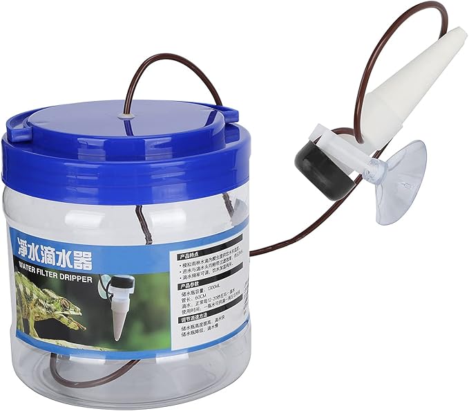 Water Dripper, Reptile Misting System Plant Mister Automatic Reptile Water Dripper Kit Plants Irrigation Devices Reptile Humidifier