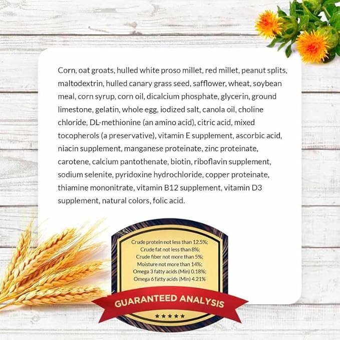 LAFEBER'S Classic Nutri-Berries Pet Bird Food, Made with Non-GMO and Human-Grade Ingredients, for Macaws and Cockatoos (10 oz Pack of 2)