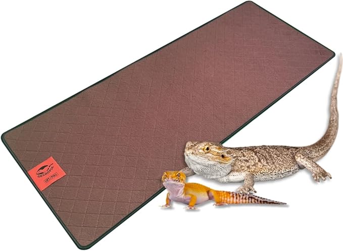 GECKOPIA Premium Reptile Liner | Reptile Carpet | Reptile Bedding | Reptile Substrate | Reptile Tank Liner | Leopard Gecko Liner | Bearded Dragon Liner | Desert Reptile Liner (30 Gallon)
