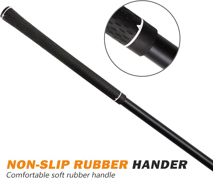 60 inch Snake Hook Catcher Stick Tongs Grabber Handling Tool Kit for Rattlesnakes Python Copperhead Removal Catching ( 2 Sections )