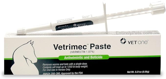 Vetrimec Paste (Ivermectin 1.87%)