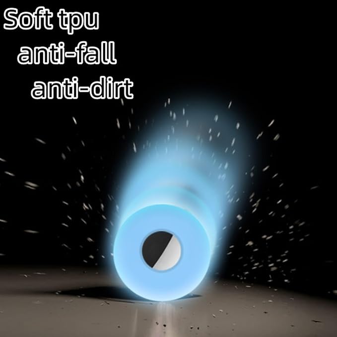 Dog Collar Holder for AirTag, Silicone Pet Collar Case for Apple Airtags, Anti-Lost Waterproof Airtag Dog Collar Holder GPS Tracker Compatible with Cat Dog Collars Charms Air Tag Mount Harness (Pink)