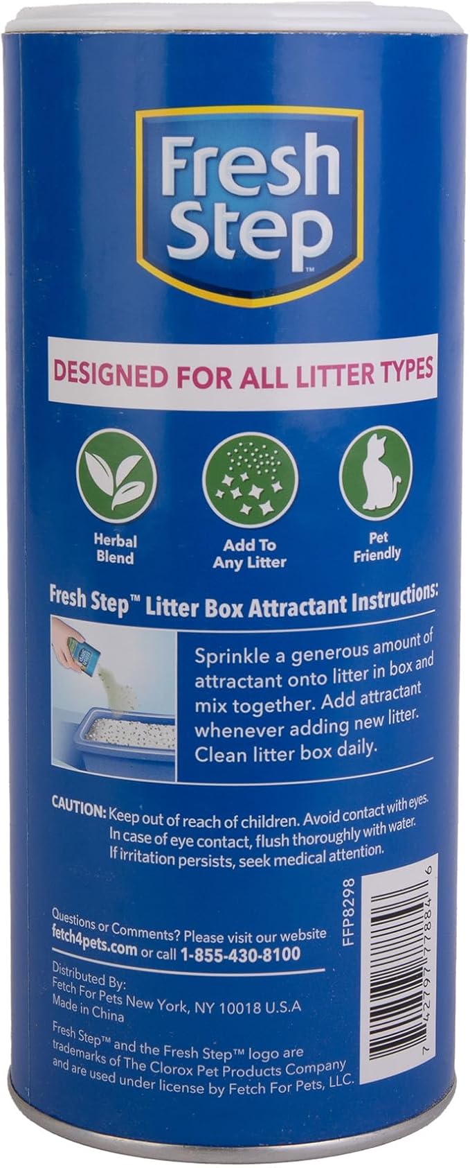 Fresh Step Litter Box Attractant Powder to Aid in Training, 9 Ounces | All Natural Training Aid for Cats and Kittens | Cat Attract Litter Additive for Litter Box, 9 oz - 1 Pack