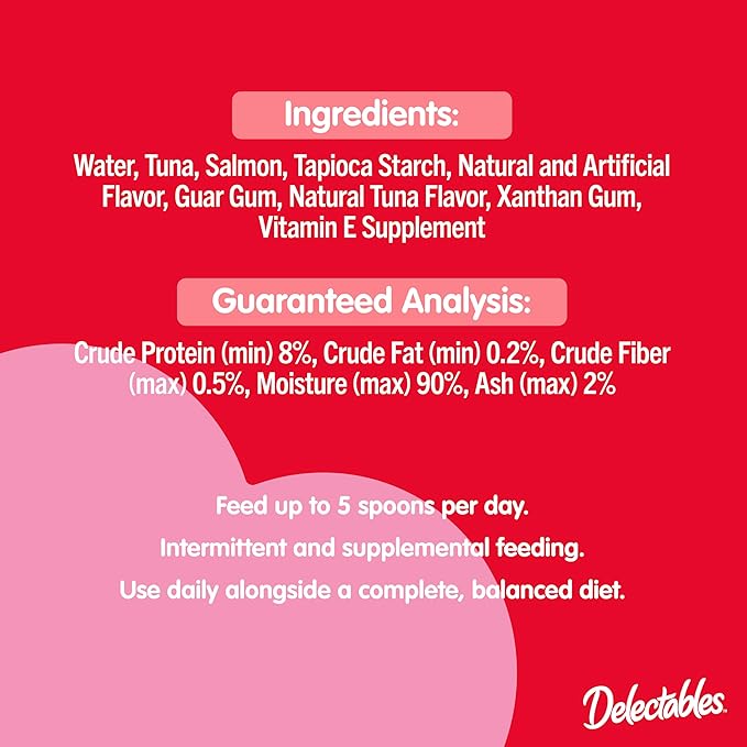 Hartz New Delectables Lickable Spoon Interactive Lickable Cat Treats for Quick & Easy Bonding, Salmon 32ct