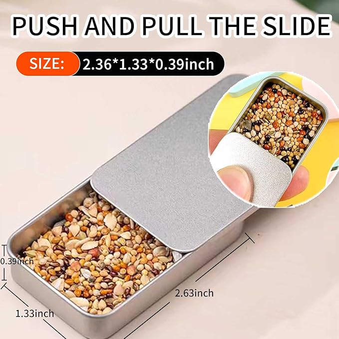 Bird Drinker Waterer Parakeet Water Dispenser for Cage Bird Drinking Water Bottle Parrot Automatic Drinking Device for Budgie Cockatiel Lovebirds Canary Finch (White/9.87 OZ)