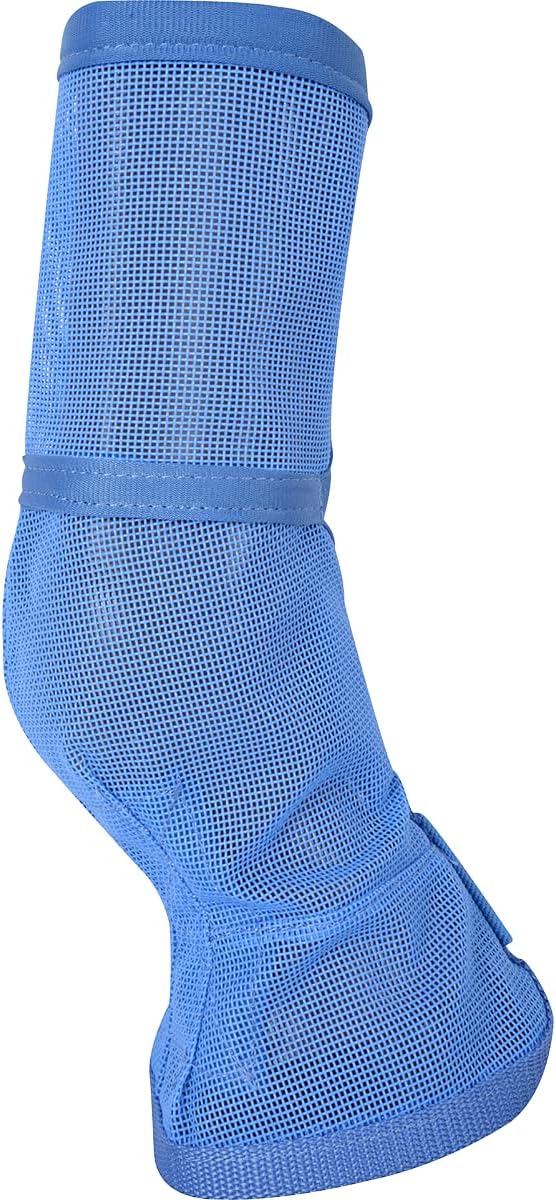 Cashel Crusader Leg Guard Fly Boots, Blue, Horse
