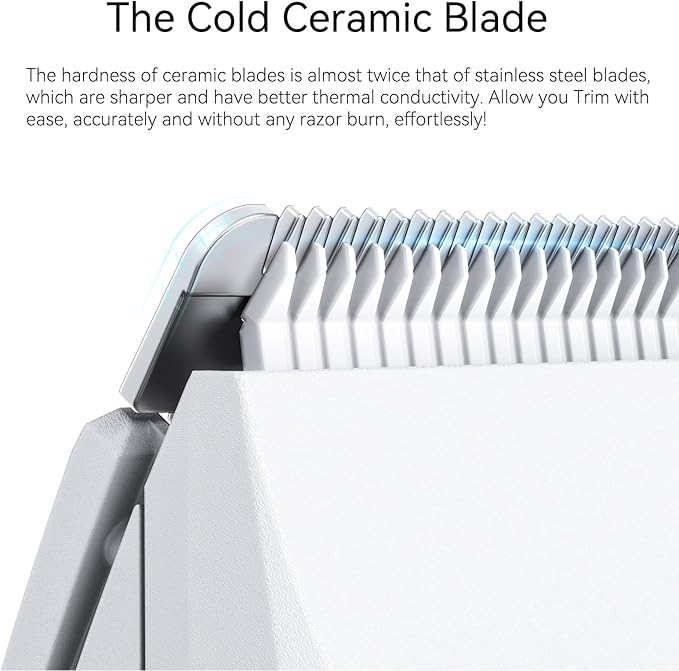 Cat Grooming Clippers Kit for Matted Hair, Bautrium 3 in 1 Electric Pet Hair Trimmer for Thick Hair, Heavy Coat Butt Shaver Cordless Cat Razor Claw Fur Trimmer for Dogs and Other Small Animals at Home