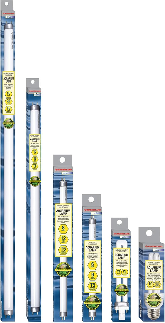 Marineland PA0419 Compact Replacement Lamp, Fits Esclipse Hex 5, Hex 7, and Corner 5 Systems
