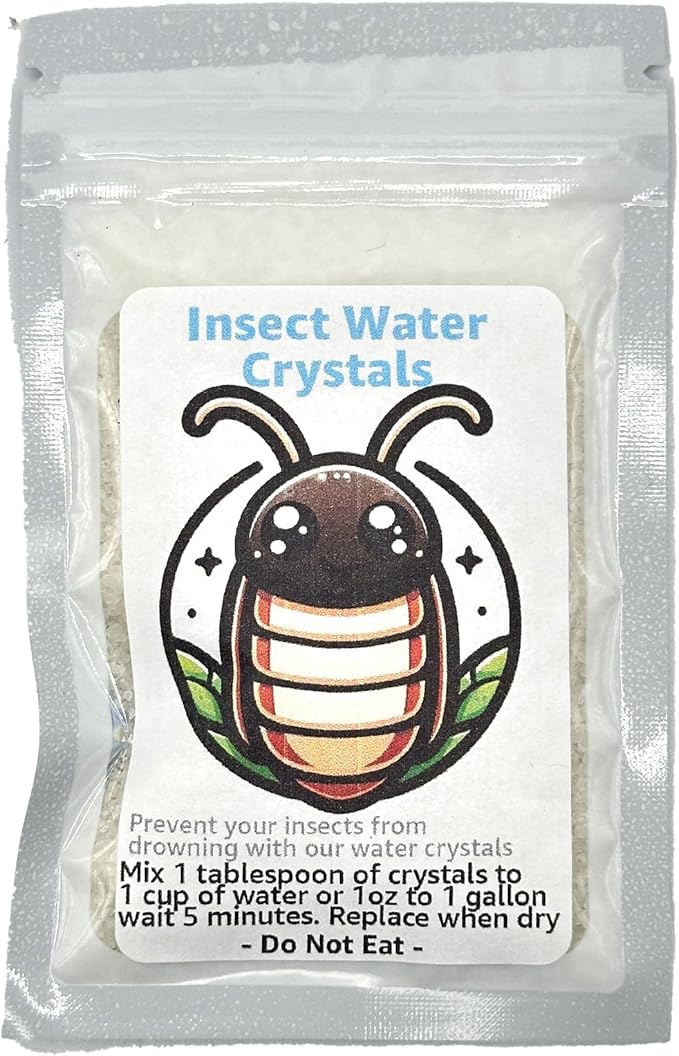 Insect Hydration Crystals, 1oz Bag, Hydrate Insects