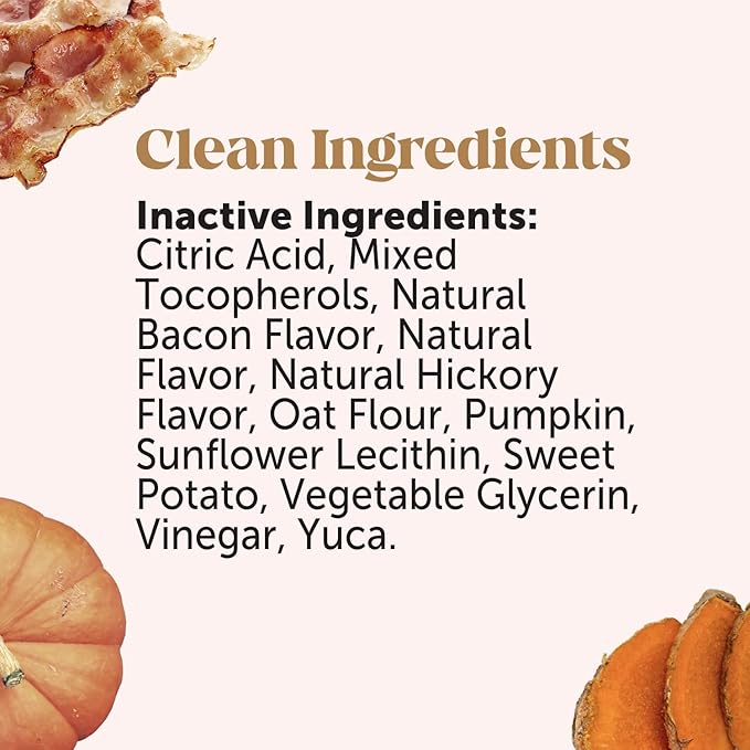 Pet Honesty Flea and Tick Prevention for Dogs Supplement - Natural Flea and Tick Chews for Dogs, Oral Flea Pills, No Harsh Chemicals, Natural Way to Enjoy The Outdoors - Bacon (90 Count)