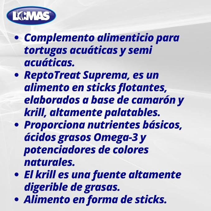 TetraFauna ReptoTreat Suprema 2.18 Ounces, Food Supplement for Aquatic Turtles, Newts and Frogs, 1-Pack