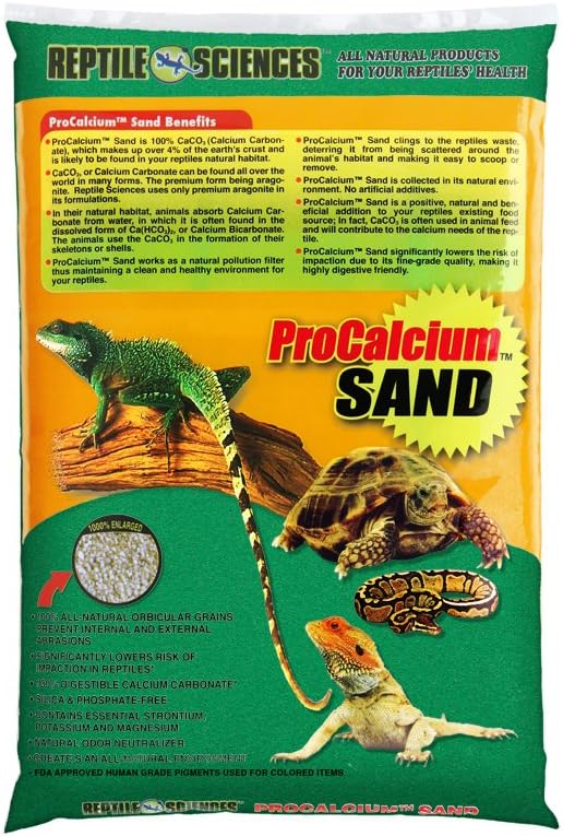 Terrarium Sand, 10-Pound, Green
