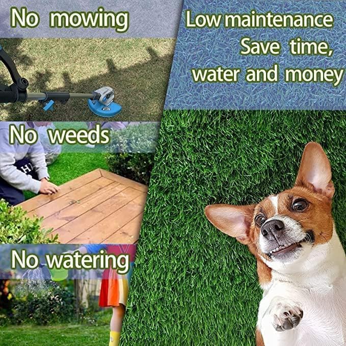 Artificial Grass for Dogs 2 Pack Fake Grass Mat for Professional Puppy Potty Training,Excellent Drainage Replacement Dog Grass Pad for Indoor & Outdoor (Replacement Grass, 20"x30")