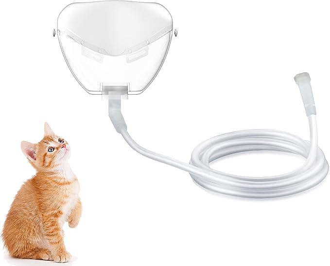 Dog Inhaler Mask Oxygen Mask for Cats and Dogs, Oxygen Mask for Pets (Cats & Small Dogs)