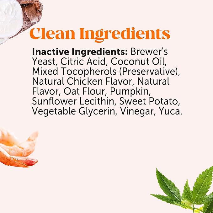 Pet Honesty Hemp Hip & Joint Supplement for Dogs - Hemp Oil & Hemp Powder - Glucosamine Chondroitin for Dogs, Turmeric, MSM, Green-Lipped Mussel, Supports Mobility, May Reduce Discomfort (Bacon)