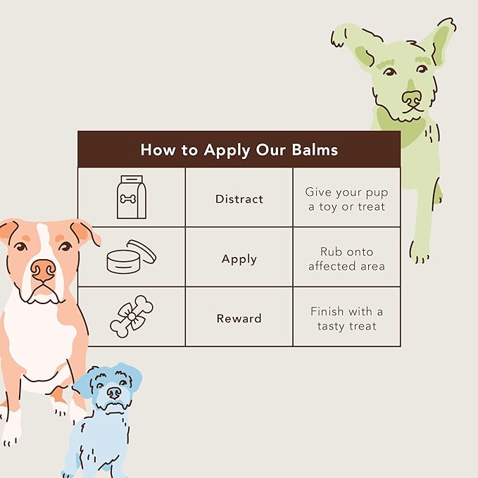 Natural Dog Company Organic Paw Soother Balm Travel Stick for Dogs