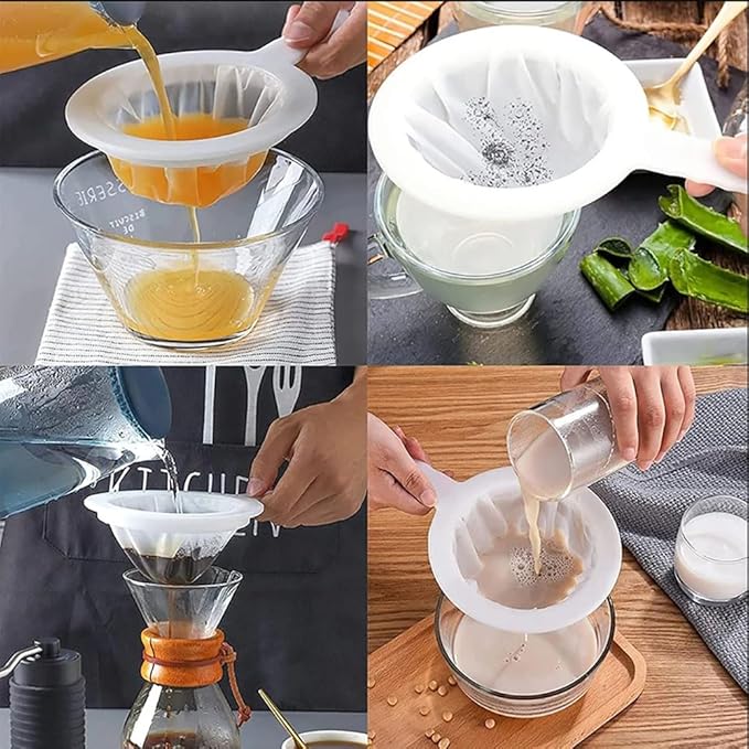 200 Mesh Baby Brine Shrimp Net Brine Shrimp Sieve Fish Net for Brine Shrimp Hatchery