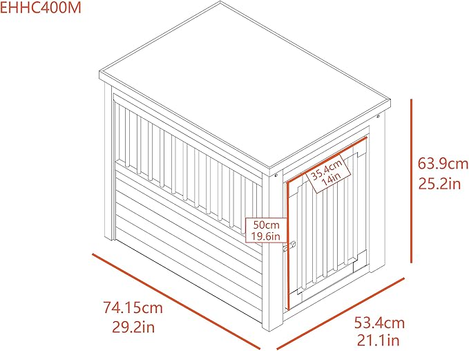 New Age Pet ecoFLEX Pet Crate/End Table, Medium, Grey