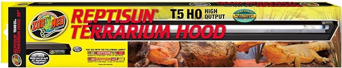 Zoo Med ReptiSun T5 HO Terrarium Hood, 30" L
