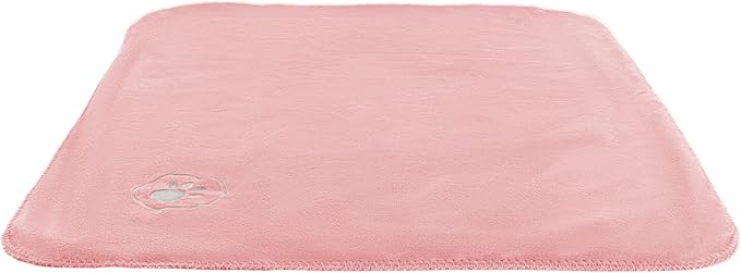 PETMAKER Waterproof Dog Blanket - 30x40-Inch Reversible Sherpa Dog Blanket for Couch, Bed, or Car - Protects from Spills, Stains, or Pet Fur (Pink)