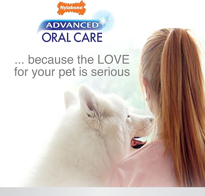 Nylabone Advanced Oral Care Foaming Dog Tartar Remover - Dog Breath Freshener & Teeth-Cleaning Foam (4 oz.)